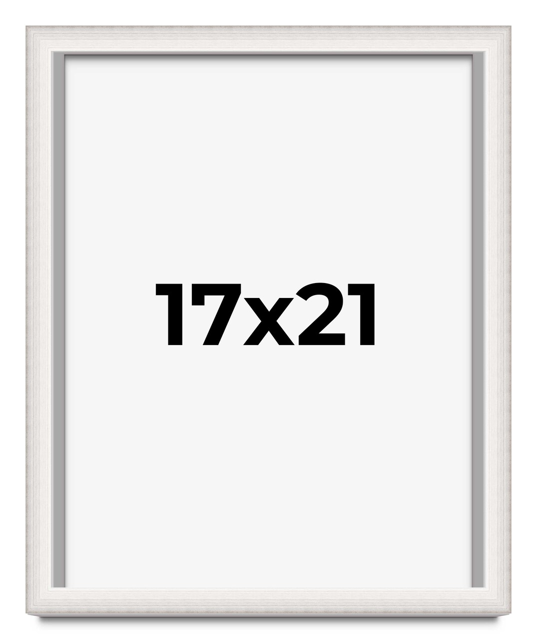 Shadow Box 1.5" Depth Silver Picture Frame - UV Acrylic, Backing, Hanging Hardware